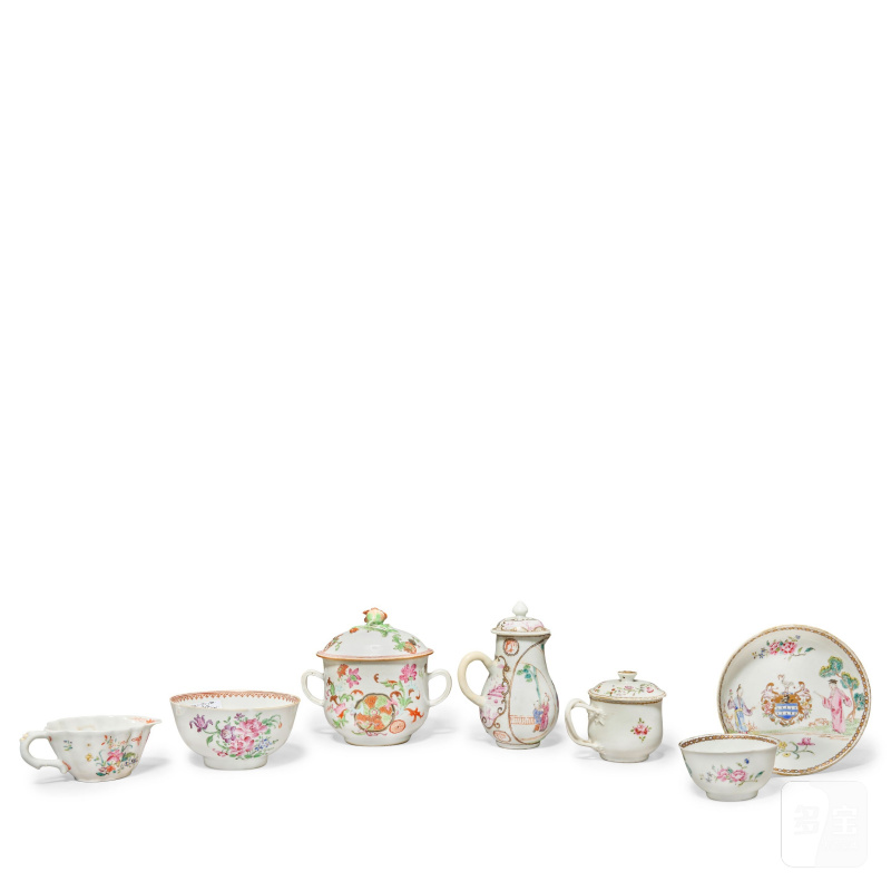 清乾隆 外銷瓷一組 | A GROUP OF EXPORT PORCELAIN - 图2